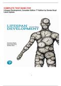 Complete Test Bank for Lifespan Development&comma; Canadian Edition 7th Edition by Denise Boyd &ndash; Updated 2025