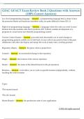 GIAC GFACT Exam Review Book 2 Questions with Answers  &lpar;100&percnt; Correct Answers&rpar; 