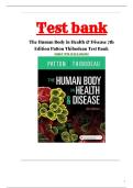 Test Bank for The Human Body in Health and Disease&comma; 7th Edition by Kevin T&period; Patton and Gary A&period; Thibodeau &ndash; Complete Exam & Study Resource
