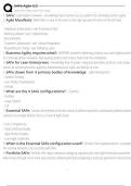 SAFe Agile 5&period;0 Exam Questions and Answers 100&percnt; Pass &vert;Already Graded A&plus;&vert; Verified and Updated &vert;Actual 2025&sol;2026 Cheat Sheet