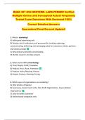BUAD 307 USC MIDTERM- LARS PERNER Verified  Multiple Choice and Conceptual Actual Frequently  Tested Exam Questions With Reviewed 100&percnt;   Correct Detailed Answers  Guaranteed Pass&excl;&excl;Current Update&excl;&excl; 