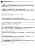 SAFe Practice Exam Exam Questions and Answers 100&percnt; Pass &vert;Already Graded A&plus;&vert; Verified and Updated &vert;Actual 2025&sol;2026 Cheat Sheet