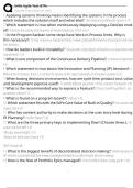 SAfe Agile Test 87&percnt; Exam Questions and Answers 100&percnt; Pass &vert;Already Graded A&plus;&vert; Verified and Updated &vert;Actual 2025&sol;2026 Cheat Sheet