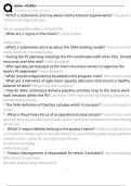 SAFe - POPM Exam Questions and Answers 100&percnt; Pass &vert;Already Graded A&plus;&vert; Verified and Updated &vert;Actual 2025&sol;2026 Cheat Sheet