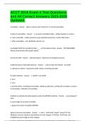 ACCT 2010 Exam 4 Test Questions and All Correct Answers 2025-2026 Updated&period;