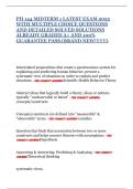 PH 144 MIDTERM 1 LATEST EXAM 2025 WITH MULTIPLE CHOICE QUESTIONS AND DETAILED SOLVED SOLUTIONS ALREADY GRADED A&plus; AND 100&percnt; GUARANTEE PASS &lpar;BRAND NEW&excl;&excl;&excl;&excl;&excl;&excl;&excl;&rpar;