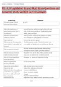 PIL A&comma; B Legislation Exam Questions and Answers &lpar;100&percnt; Verified Correct&rpar;