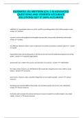 BUSINESS 101 MIDTERM &lpar;CH&period; 1-9&rpar; ADVANCED QUESTIONS AND VERIFIED ACCURATE CORRECT SOLUTIONS