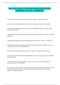 BUS 101 EXAM 2 REVIEW QUESTIONS AND VERIFIED ACTUAL ANSWERS&period;