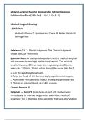 Medical-Surgical Nursing Test Bank &lpar;Ignatavicius 11th Edition&rpar; &mdash; Comprehensive NCLEX&sol;HESI Review with 20 Q&sol;Chapter & Verified Rationales