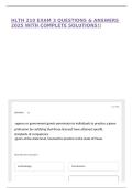 HLTH 210 EXAM 3 QUESTIONS & ANSWERS 2025 WITH COMPLETE SOLUTIONS!!