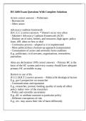 HS 3400 Exam Questions With Complete Solutions