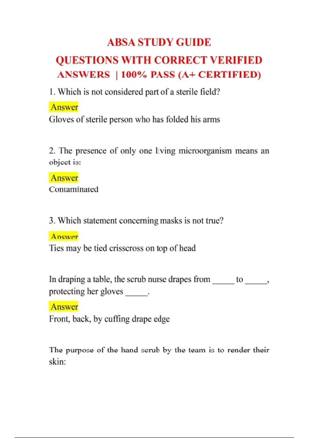 Comprehensive ABSA Study Guide – Exam Preparation and Practice ...