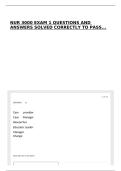 NUR 3000 EXAM 1 QUESTIONS AND ANSWERS SOLVED CORRECTLY TO PASS&period;&period;&period;