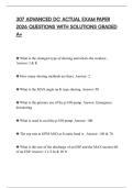 307 ADVANCED DC ACTUAL EXAM PAPER 2026 QUESTIONS WITH SOLUTIONS GRADED A&plus;