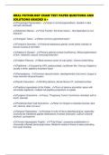 ORAL PATHOLOGY EXAM TEST PAPER QUESTIONS AND SOLUTIONS GRADED A&plus;
