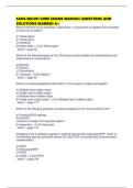 SANS SEC401 CORE EXAMS MANUAL QUESTIONS AND SOLUTIONS MARKED A&plus;