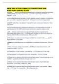 SWM DEQ ACTUAL FINAL PAPER QUESTIONS AND SOLUTIONS GRADED A&plus;TIP