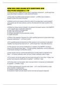 SWM DEQ CORE EXAMS SETS QUESTIONS AND SOLUTIONS GRADED A&plus;TIP