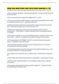 SWM DEQ QUESTIONS AND SOLUTIONS GRADED A&plus;TIP