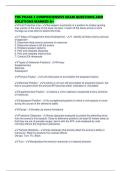 TBS PHASE 3 COMPREHENSIVE EXAM QUESTIONS AND SOLUTIONS MARKED A&plus;