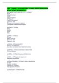 TBS PHASE 3 EVALUATION EXAMS QUESTIONS AND SOLUTIONS MARKED A&plus;