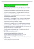 TBS PHASE 3 PRACTICE EXAM TEST QUESTIONS AND SOLUTIONS MARKED A&plus;