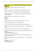 WGU D002 END OF COURSE QUESTIONS AND SOLUTIONS RATED A&period;pdf  1&period; Document information