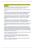 WGU D002 MIDTERM EXAM QUESTIONS AND SOLUTIONS RATED A&plus;