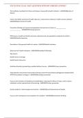 NUR 329 FINAL EXAM - PART 1 QUESTIONS WITH 100&percnt; VERIFIED ANSWERS&excl;&excl;