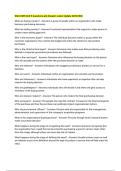 WGU D099 Unit 3 Questions and Answers Latest Update 2025-2026