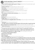 Humber Real Estate - Course 1&comma; Module 4 Exam Questions and Answers 100&percnt; Pass &vert;Already Graded A&plus;&vert; Verified and Updated &vert;Actual 2025&sol;2026 Cheat Sheet