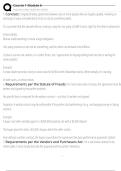 Course 1 Module 6 Exam Questions and Answers 100&percnt; Pass &vert;Already Graded A&plus;&vert; Verified and Updated &vert;Actual 2025&sol;2026 Cheat Sheet