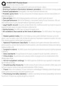 AHIMA RHIT Practice Exam Exam Questions and Answers 100&percnt; Pass &vert;Already Graded A&plus;&vert; Verified and Updated &vert;Actual 2025&sol;2026 Cheat Sheet