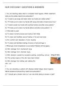 NUR 3100 EXAM 1 QUESTIONS & ANSWERS