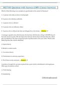 MGT103 Questions with Answers &lpar;100&percnt; Correct Answers&rpar;