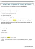 MQM 227 CH 22 Questions and Answers 100&percnt; Correct 