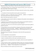 MQM 227 Questions and Answers 100&percnt; Correct 