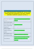 NYC FOOD PROTECTION CERTIFICATE EXAM STUDY GUIDE
