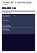 SFDC Admin 201 &ndash; Questions With Objective Solutions