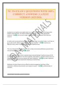 NU 334 EXAM 1 QUESTIONS WITH 100&percnt; CORRECT ANSWERS &vert; LATEST VERSION 2025&sol;2026&period;