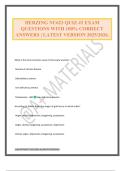 HERZING NU623 QUIZ &num;2 EXAM QUESTIONS WITH 100&percnt; CORRECT ANSWERS &vert; LATEST VERSION 2025&sol;2026&period;