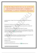 NUR 191 PRACTICE CH&period; 14&comma; 15&comma; 16 EXAM QUESTIONS WITH 100&percnt; CORRECT ANSWERS &vert; LATEST VERSION 2025&sol;2026&period;
