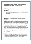 Medical-Surgical Nursing Test Bank &lpar;Ignatavicius 11th Ed&period;&rpar; &mdash; Comprehensive NCLEX&sol;HESI Review&comma; 20 Qs&sol;Chapter&comma; Verified Rationales & Clinical Judgment