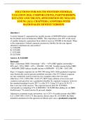 SOLUTIONS FOR SOUTH-WESTERN FEDERAL  TAXATION 2026&colon; CORPORATIONS&comma; PARTNERSHIPS&comma;  ESTATES AND TRUSTS&comma; 49TH EDITION BY NELLEN&comma;  YOUNG &vert;ALL CHAPTERS &vert; ANSWERS WITH  RATIONALES NEWEST VERSION