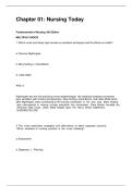 Nursing Today Chapter 01 &ndash; Fundamentals of Nursing Review Questions & Detailed Answers