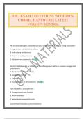 OB - EXAM 3 QUESTIONS WITH 100&percnt; CORRECT ANSWERS &vert; LATEST VERSION 2025&sol;2026&period;