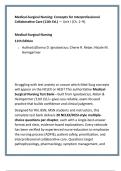 Medical-Surgical Nursing Test Bank &mdash; NCLEX Review & HESI Practice &lpar;Ignatavicius 11th Edition&rpar; &vert; 20 Qs&sol;Chapter&comma; Verified Rationales & Clinical Judgment