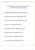 Kappa Alpha Psi Final Test Study Guide &ndash; MEP Questions with 100&percnt; Verified Answers 2025 &vert; 2026&period;