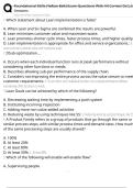 Foundational Skills &lpar;Yellow Belt&rpar; Exam Questions With All Correct Detailed Answers